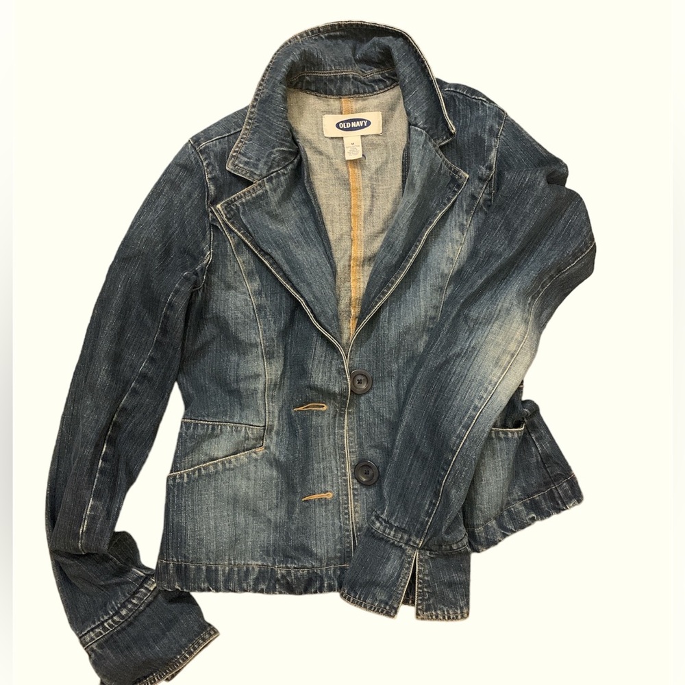Old navy button up jean jacket
